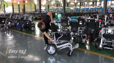 Recliner electric wheelchair model D10D